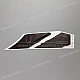 Honda CBR900RR Striscia Carenatura Destra Lato Destro OEM 17512MW0600ZB Grafica Fabbrica Autentica