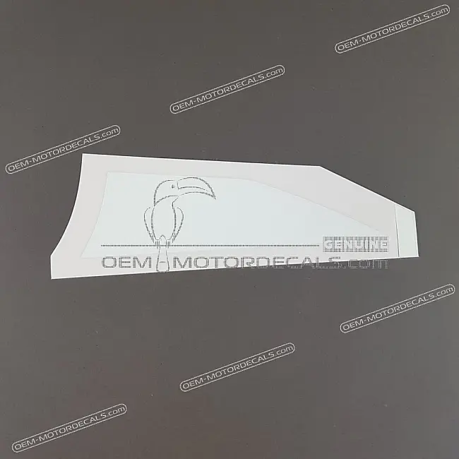 Pegatina de depósito de combustible Honda CBR900RR, lado derecho, OEM 17513MCJ870ZA