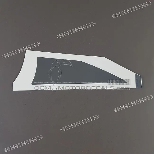 Honda CBR900RR Kraftstofftank Aufkleber rechte Seite OEM 17513MCJ960ZA Original Motorrad Grafik