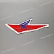 Honda CBR600F HURRICANE Linker kuipdeel sticker Linkerkant OEM 17517MAL600ZA