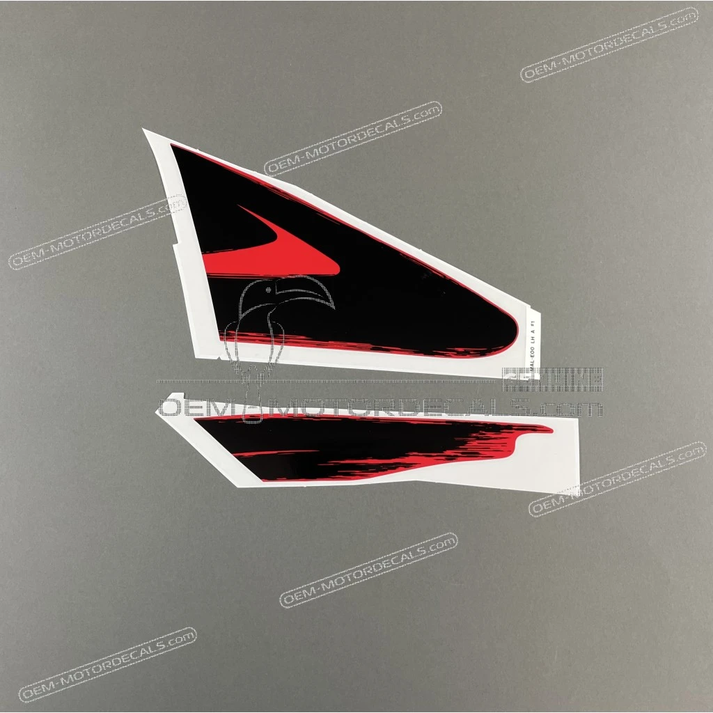 Honda CBR600F Hurricane Aufkleber linke untere Verkleidung links Original 17517MALE00ZB