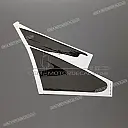 Left cockpit fairing stripe, left side
