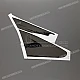 Honda CBR600F HURRICANE Autocollant Carénage Cockpit Gauche Côté Gauche OEM 17517MALE00ZC