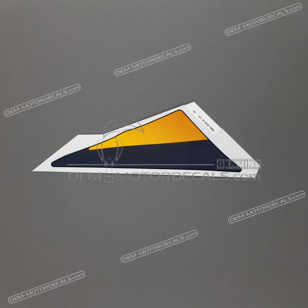 Pegatina Carenado Izquierdo Honda CBR600F HURRICANE Lado Izquierdo OEM 17518MAL600ZB