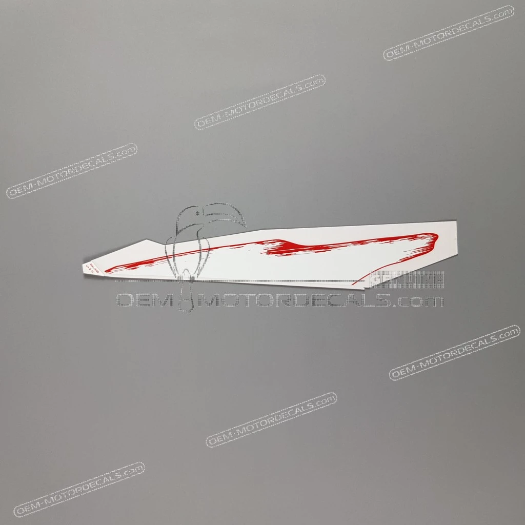 Honda CBR600F Hurricane Cockpit-Verkleidungsaufkleber linke Seite OEM 17518MALE00ZB Original Fabrik-Grafik