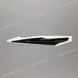 Linker kuipdeel sticker, CBR600F Hurricane