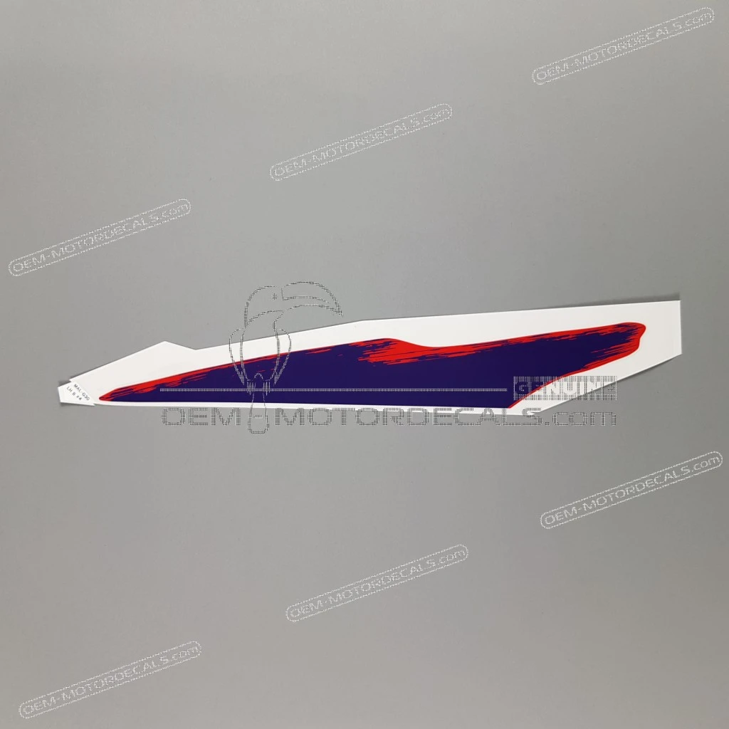Autocollant carénage gauche Honda CBR600F Hurricane Côté Gauche OEM 17518MALG30ZA