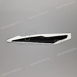 Fuel tank stripe, left side