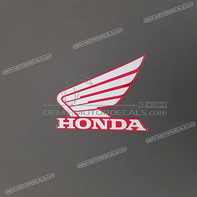 Honda CBR125R Fuel Tank Honda Wing Emblem Left Side OEM 17519KPP860ZC