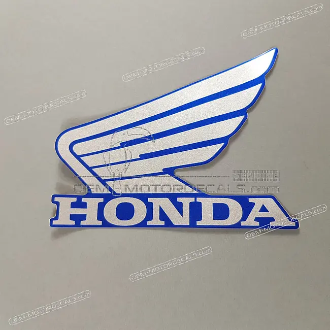 Genuine Honda CBR125R Left Fairing Honda Wing Logo Emblem Left Side OEM Factory Part 17519KPP860ZE