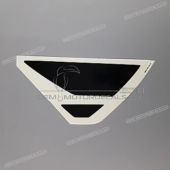 De pegatinas de tanque, juego, lado derecho