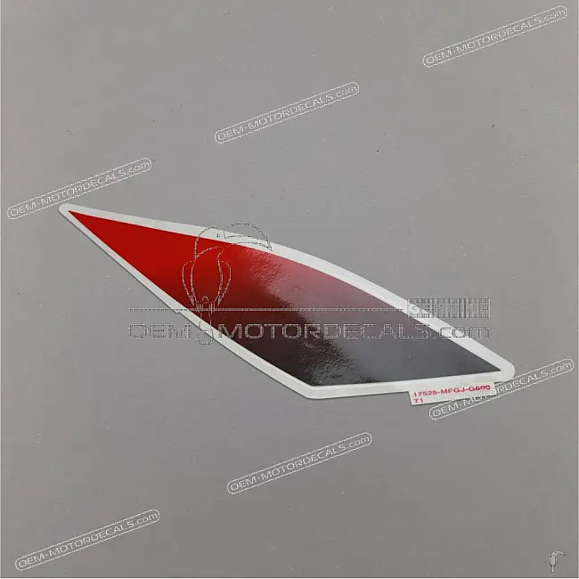 Honda CB600F Hornet Striscia Serbatoio Lato Destro OEM 17525MFGG60ZA