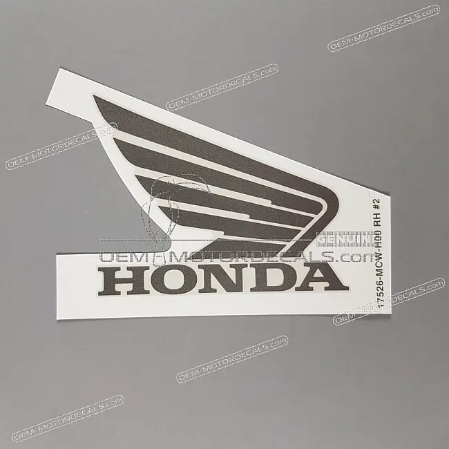 Honda VFR800 Adesivo Serbatoio Lato Destro OEM 17526MCWH00ZB