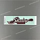 Emblème Shadow Honda VT1100 Shadow pour réservoir, pièce OEM authentique 17531MM8680ZB