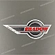 Honda VT1100 Shadow tanksticker rechterkant OEM 17531MM8880ZA