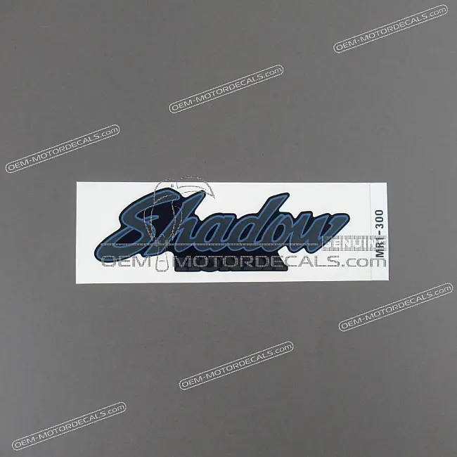 Pegatina de depósito de combustible Honda VT600C Shadow OEM 17531MR1300ZA