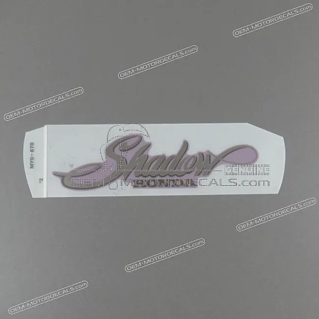 Honda Shadow Tank Honda Wing sticker OEM 17531MY0670ZB
