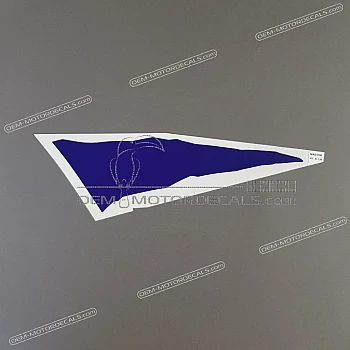 Fuel tank stripe, left side