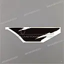 Fuel tank stripe, left side