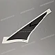 Authentic Honda CBR900RR Front Cowling Stripe Left Side OEM 17562MAS300ZC Genuine Factory Graphic Part