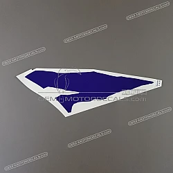 Fuel tank stripe, left side