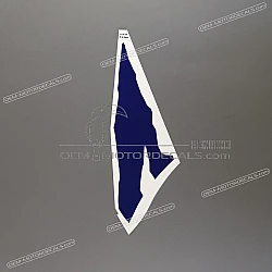 Fuel tank stripe, left side