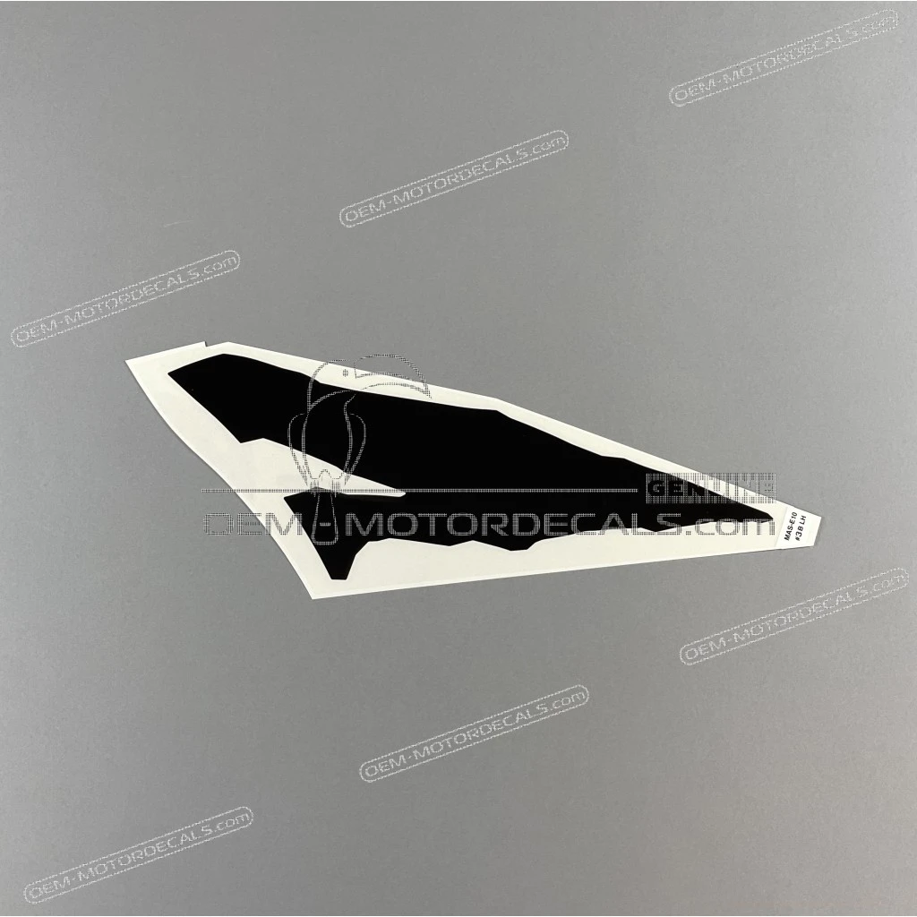 Honda CBR900RR Fuel Tank Stripe Left Side OEM 17562MASE10ZC Authentic Factory Graphic