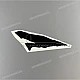 Honda CBR900RR Fuel Tank Stripe Left Side OEM 17562MASE10ZC Authentic Factory Graphic