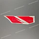 Genuine Honda CBR900RR Fuel Tank Stripe Left Side OEM Part 17562MW0790ZA for Factory Graphic Restoration