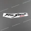 Autocollant Firestorm pour réservoir, côté gauche