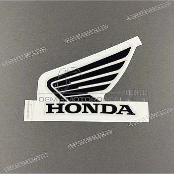 Tankaufkleber, Linke Seite