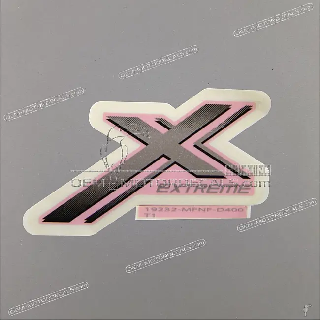 Honda CB1000R Linker Radiateurkap Sticker Linkerkant OEM 19232MFND40ZA