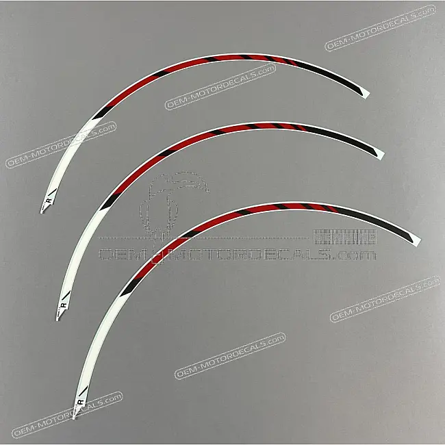 Honda CBR500R Adesivo Cerchio Ruota Posteriore Lato Destro OEM 42870MJW880ZC