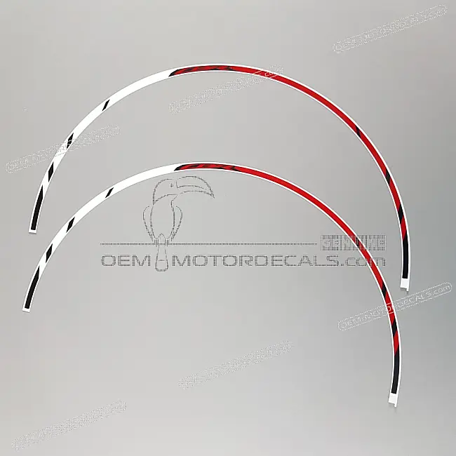 Honda CBR650R Aufklebersatz rechtes Rad rechte Seite OEM 42870MKYD30ZB