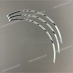 Left wheel stripe set