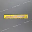 Front fender Dual CBS emblem