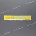 Voorspatbord CBS embleem