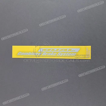 Voorspatbord sticker