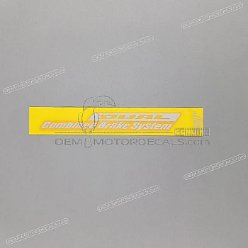 Naklejka na przedni błotnik