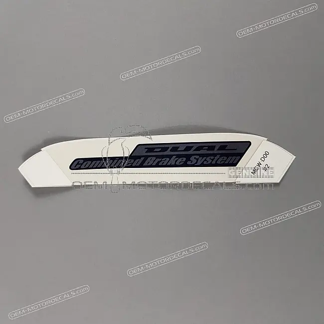 Originele Honda VFR800 Voorspatbord Sticker OEM Onderdeel 61105MCWD00ZC voor Fabrieks-Originele Motorrestauratie