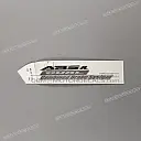 Voorspatbord sticker, rechterkant