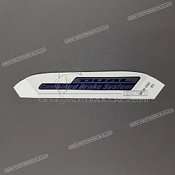 Front fender decal