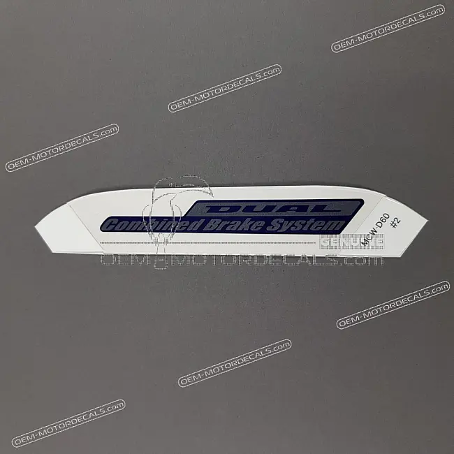 Honda VFR800 Adesivo parafango anteriore VFR OEM 61105MCWD60ZB