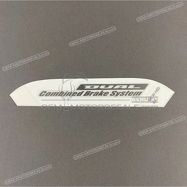 Honda VFR800 Adesivo parafango anteriore OEM 61105MCWH00ZB