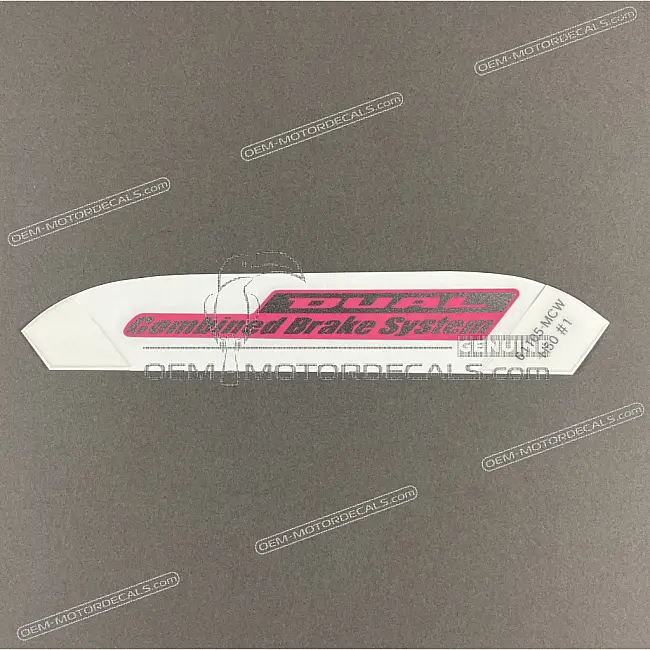 Honda VFR800 Vorderradabdeckung VFR Aufkleber OEM 61105MCWH50ZA