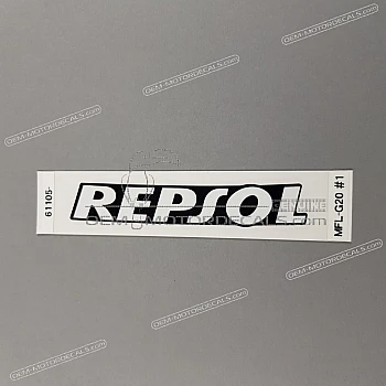 Front fender decal