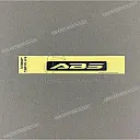 Front fender decal