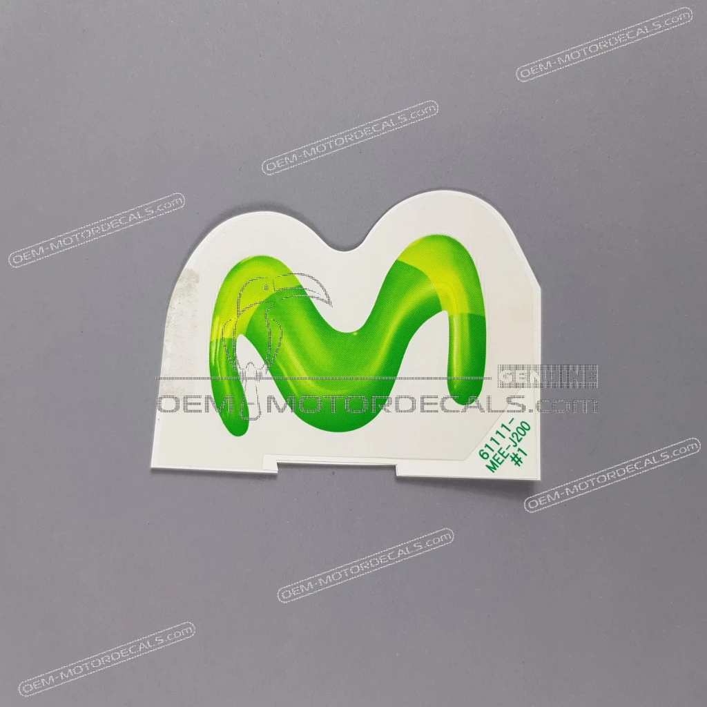 Adesivo parafango anteriore destro Honda CBR600RR OEM 61111MEEJ20ZA