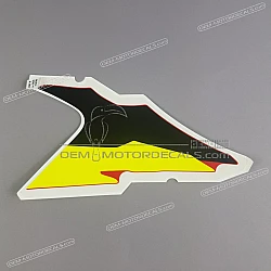 Autocollant de carénage supérieur avant, côté droit