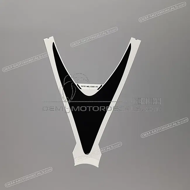 Autocollant de carénage supérieur Honda CBR1000RR Fireblade OEM 64101MELD30ZB